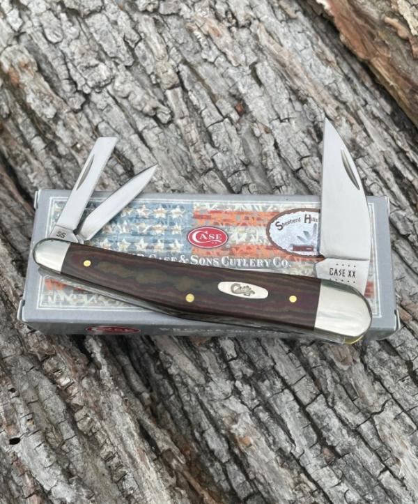 CASE XX ** SFO 2021 BROWN RICHLITE SEAHORSE WHITTLER