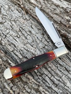 TUNA VALLEY ** 154 CM AMBER STAG LARGE COKEBOTTLE 1 OF 50