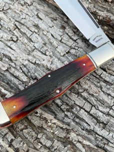 TUNA VALLEY ** 154 CM AMBER STAG LARGE COKEBOTTLE 1 OF 50