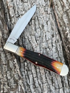 TUNA VALLEY ** 154 CM AMBER STAG LARGE COKEBOTTLE 1 OF 50