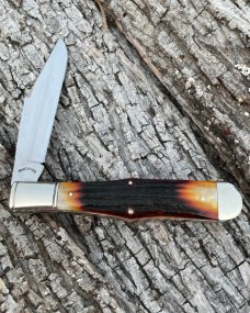 TUNA VALLEY ** 154 CM AMBER STAG LARGE COKEBOTTLE 1 OF 50