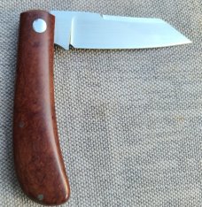JTaber Russian Rag Micarta Wombat..Cpm154..DOB..8/2021...Jason's Signature pattern..coa & pouch