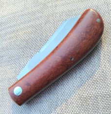 JTaber Russian Rag Micarta Wombat..Cpm154..DOB..8/2021...Jason's Signature pattern..coa & pouch