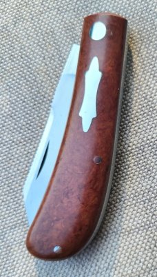 JTaber Russian Rag Micarta Wombat..Cpm154..DOB..8/2021...Jason's Signature pattern..coa & pouch