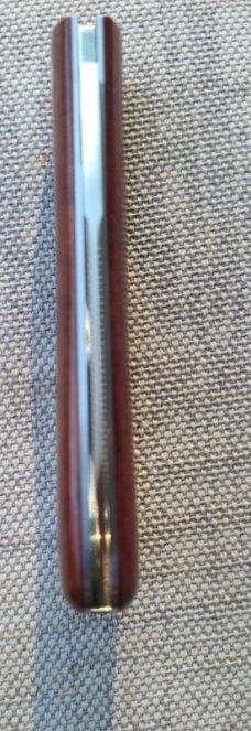 JTaber Russian Rag Micarta Wombat..Cpm154..DOB..8/2021...Jason's Signature pattern..coa & pouch