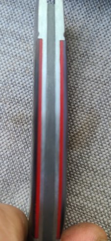 Jeff Pearce MOP and BronzeMai Native...Baker Forge stainless Blade...Fluted...4" closed..coa.pouch