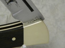 Case XX USA 1970's Wood P159 LSSP Hammerhead Lockback Knife NIB w/Pouch
