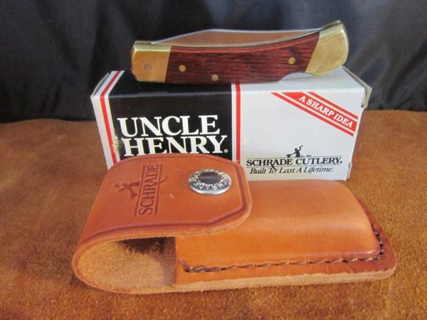 90's Schrade USA Uncle Henry USA LB 5 "Smokey" 90's Schrade USA Uncle Henry USA LB 5 "Smokey"