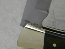 Case XX USA 1970's Wood P159 Hammerhead Lockback Knife NIB w/Pouch