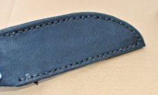 Alligator Black Sheath Genuine Hand Stitched In USA Fold Over Mint New