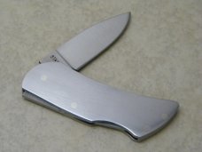 Zippo--Made by Case Small Metal Lockback Knife 