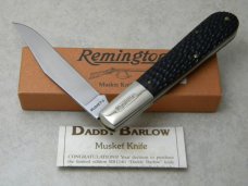 Remington One RB 1240 Musket-1 Bone Daddy Barlow Knife - NIB