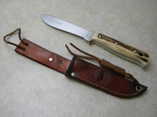 Puma Germany Stag 6397 Hunter's Pal Sheath Knife c.1966