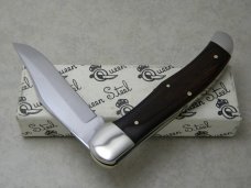 Queen Steel USA Wood 1993 Folding Hunter Knife NIB
