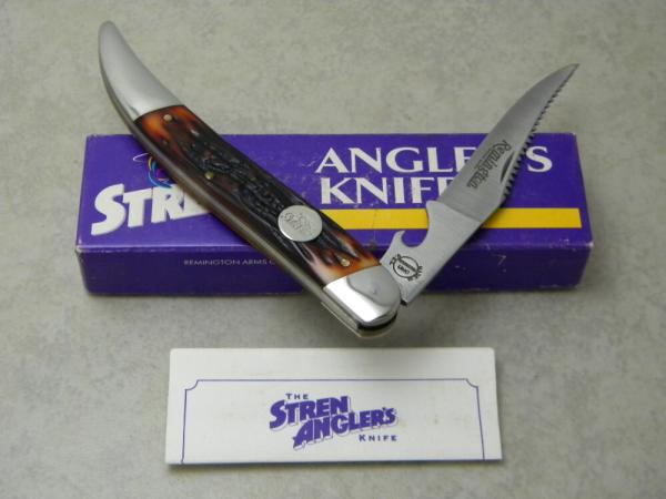 Remington USA "The Stren Angler's Knife" LMTD ED Fish Knife - NIB