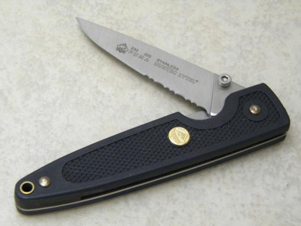 Puma 232 350 Huntec Zytel Friction Folder Linerlock Knife 