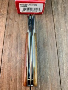 Robeson by Queen Barlow Amber Saw Cut Jigged Bone 1 of 200 