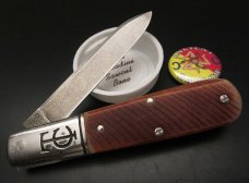 Great Eastern Cutlery #15 TC Ancient Barlow Muscadine Sawcut Bone SFO Charlie Campagna GEC 15X118