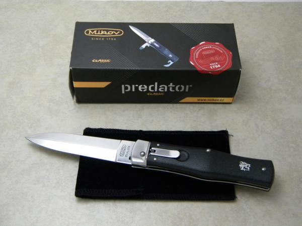 Mikov Predator Classic Czech Republic Automatic Lever Lock Knife NIB