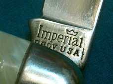 VINTAGE IMPERIAL PROV USA ADVERTISING AD EQUAL END CIGAR FOLDING POCKET KNIFE KNIVES OLD