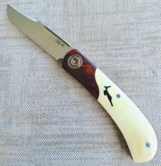 Johan Ellis IgweLanny4quotWarthog Tusk Ivory with Karellian bols G10 and titanium frameRwl34 