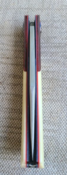 Johan Ellis Igwe.Lanny..4",Warthog Tusk Ivory with Karellian bols ...G10 and titanium frame...Rwl34 