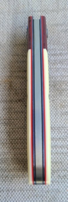 Johan Ellis Igwe.Lanny..4",Warthog Tusk Ivory with Karellian bols ...G10 and titanium frame...Rwl34 