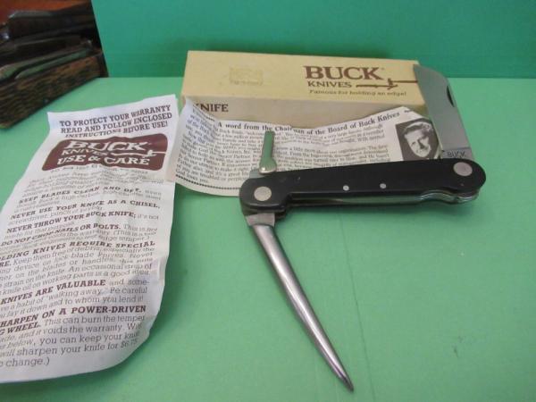 Buck Yachtsman Pre-Date Code Black Composition Model # 315 Buck Yachtsman Pre-Date Code Black Composition Model # 315
