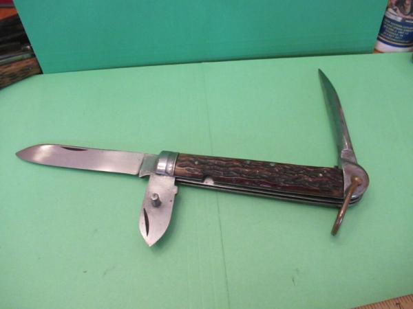 Schatt & Morgan Marlin Spike Vintage Canadian Sailors Knife 1903 to 1933 