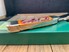 Canal Street Cutlery Cannitler Amber Carved Stag Bone D2 2012