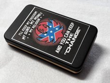 New Case XX USA Hank Williams Jr.Dark Red Bone Trapper Deep Color Etched Blades,4-1/8” Brand New.
