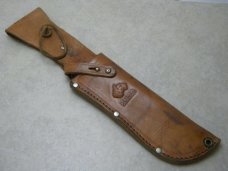 Puma Germany Stag 6377 White Hunter Fixed Blade Sheath Knife in Box c.1967