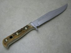 Puma Germany Stag 6396 Bowie Fixed Blade Sheath Knife in Box c.1973