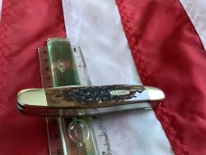 Case xx 1993 Whittler W/ Pretty Brown Bone Handle -mdl#  -PS06347 SS -NOS
