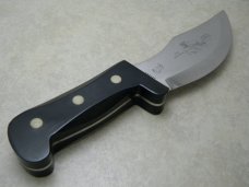 Queen Steel USA No 399 Gamekeeper Moose Skinner Micarta Fixed Blade Sheath Knife in Box