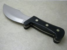 Queen Steel USA No 399 Gamekeeper Moose Skinner Micarta Fixed Blade Sheath Knife in Box
