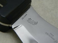 Queen Steel USA No 399 Gamekeeper Moose Skinner Micarta Fixed Blade Sheath Knife in Box