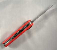 Camillus 1970s U.S. Military Air Crew Parachute Shroud Cutter/Autoknife, Orange Composite Handles 