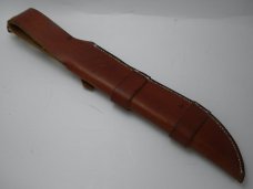 Marbles Gladstone Mich USA Stag/Stag Trailmaker Fixed Blade Sheath Knife c.1990's