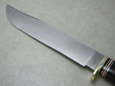 Marbles USA Leather/Crown Stag Trailmaker Fixed Blade Sheath Knife c.1990's