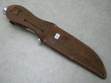 B. Svoboda Solingen Germany Stag Fixed Blade Sheath Knife
