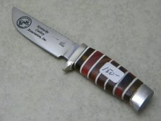 Jerry Bodner 2010 Kentucky Cutlery Assoc. Miniature Fixed Blade Shown Knife in Box