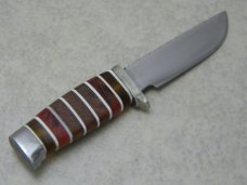 Jerry Bodner 2010 Kentucky Cutlery Assoc. Miniature Fixed Blade Shown Knife in Box