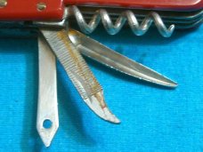 VINTAGE JAPAN  SAK SWISS ARMY STYLE CAMP FOLDING POCKET KNIFE KNIVES OLD