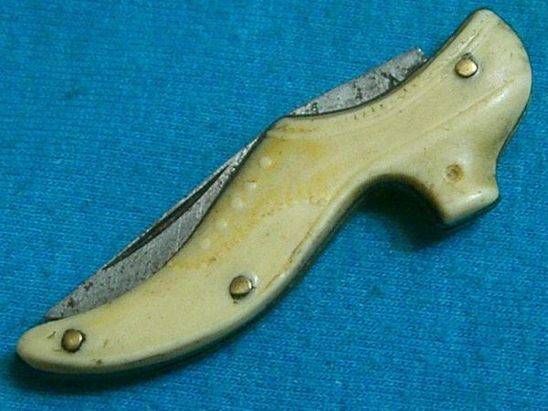 ANTIQUE VINTAGE W GERMANY EARLY 1900'S FANCY FIGURAL SHOE FOLDING POCKET KNIFE KNIVES OLD ANTIQUE VINTAGE W GERMANY EARLY 1900'S FANCY FIGURAL SHOE FOLDING POCKET KNIFE KNIVES OLD