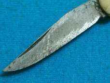 ANTIQUE VINTAGE W GERMANY EARLY 1900'S FANCY FIGURAL SHOE FOLDING POCKET KNIFE KNIVES OLD 