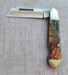 Klassic K'roo Maple EO Bullet Head..N690..4" closed..Scagel Cut..Steel bolsters & caps...slip and co