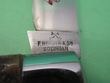 F.Herder.A. S_N Solingen Salesman Sample Bone Handle Marlin Spike Rope Knife  