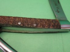 F.Herder.A. S_N Solingen Salesman Sample Bone Handle Marlin Spike Rope Knife  