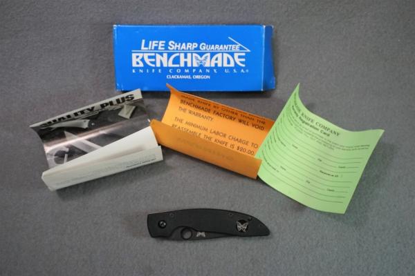 + RARE BENCHMADE 812 SBT MINI AFCK ATS-34 COMBO BLADE FOLDING KNIFE IOB! +
